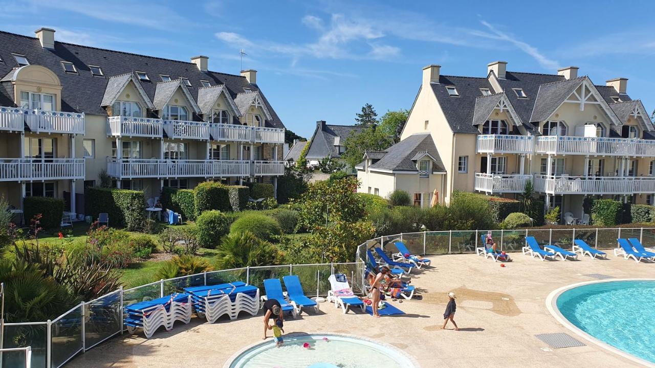 Vacances Ô Cap Coz - Jardin vue mer et piscine - Résidence Cap Azur Fouesnant Extérieur photo