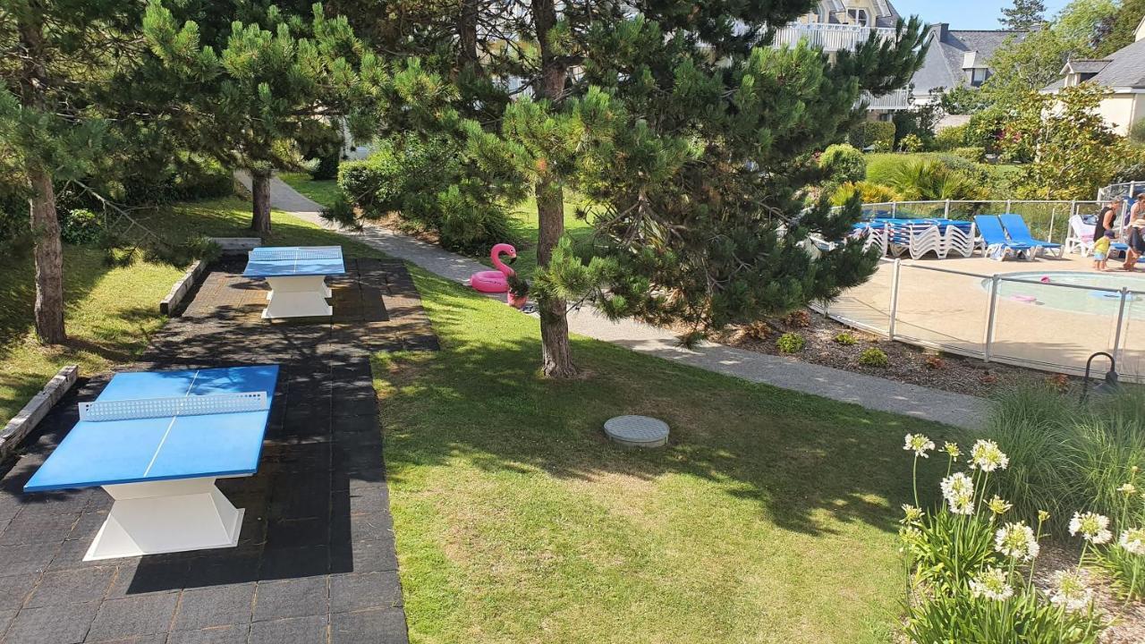 Vacances Ô Cap Coz - Jardin vue mer et piscine - Résidence Cap Azur Fouesnant Extérieur photo
